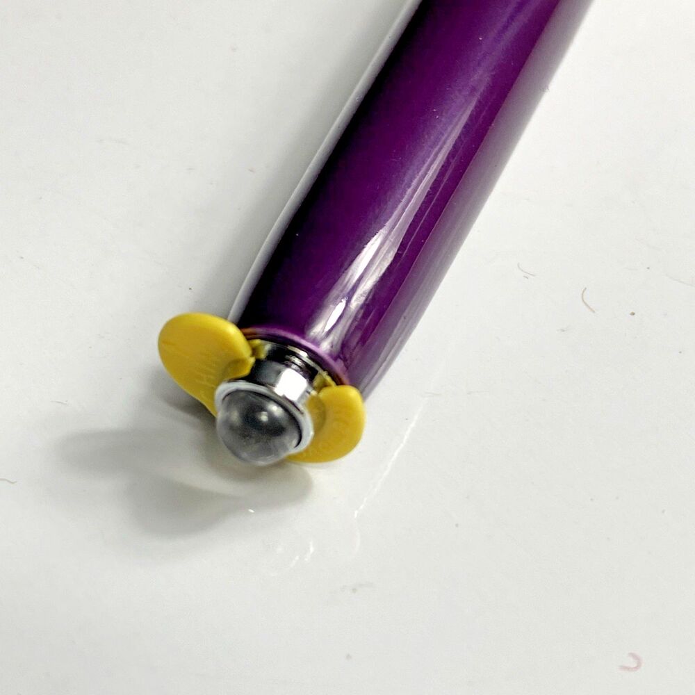Adler Lexi 3-in-1 LED Lighted Tip Pen Stylus Purple Metal Ballpoint Black Ink - Picture 5 of 10
